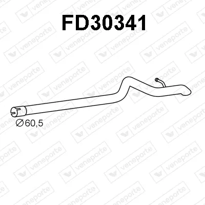 Exhaust Pipe Ford TRANSIT Bus · Ford TRANSIT Van · Ford TRANSIT Platform/Chassis
