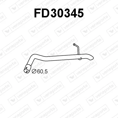 Exhaust Pipe Ford TOURNEO CONNECT · Ford TRANSIT CONNECT