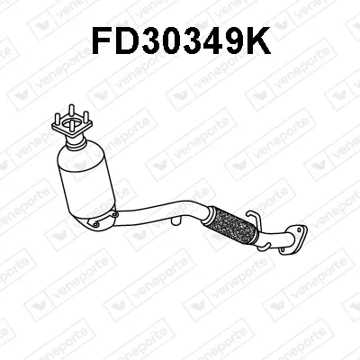 Catalytic Converter Ford TRANSIT Platform/Chassis