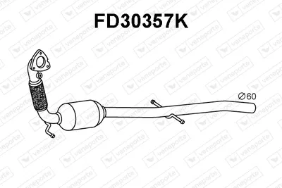 Catalytic Converter Ford TOURNEO CUSTOM V362 Bus · Ford TRANSIT CUSTOM V362 Van · Ford TRANSIT CUSTOM V362 Bus