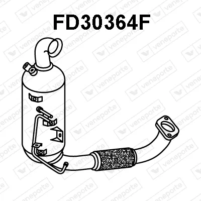 Soot/Particulate Filter, exhaust system Ford GALAXY II · Ford S-MAX · Ford MONDEO IV Saloon