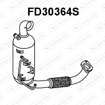 Soot/Particulate Filter, exhaust system Ford GALAXY II · Ford S-MAX · Ford MONDEO IV Saloon