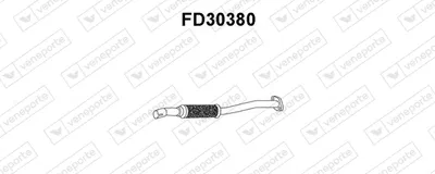 Exhaust Pipe Ford FIESTA IV · Ford FIESTA Box Body/MPV