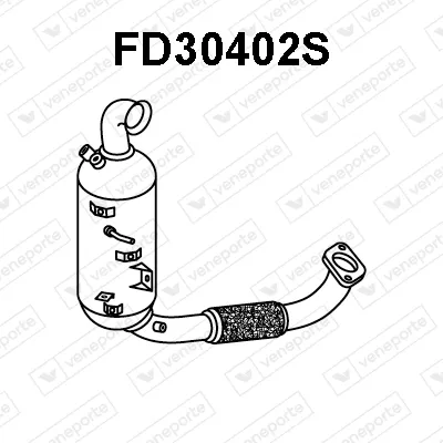 Soot/Particulate Filter, exhaust system Ford C-MAX II · Ford GRAND C-MAX · Ford FOCUS III