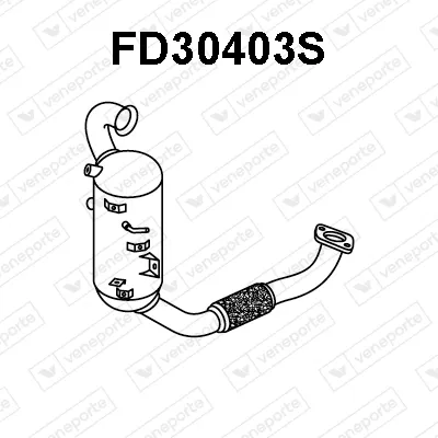 Soot/Particulate Filter, exhaust system Ford C-MAX II · Ford GRAND C-MAX · Ford FOCUS III