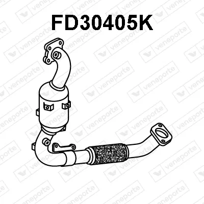 Catalytic Converter Ford C-MAX II · Ford GRAND C-MAX · Ford FOCUS III