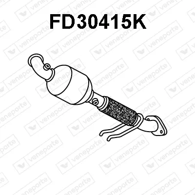 Catalytic Converter Ford GALAXY II · Ford S-MAX · Ford MONDEO IV Saloon