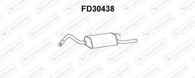 Rear Muffler Ford ESCORT VI · Ford ESCORT VI Convertible · Ford ESCORT CLASSIC