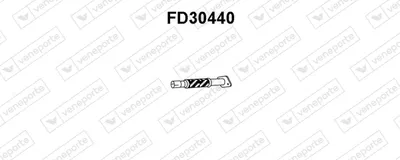 VENEPORTE FD30440 exhaust pipe