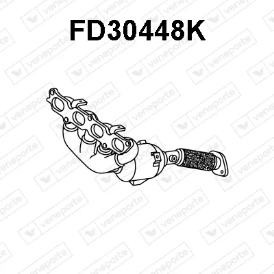 Manifold Catalytic Converter Ford KA+ III