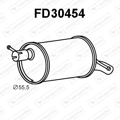 Rear Muffler Ford GALAXY I · Vw SHARAN · Vw SHARAN VAN
