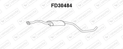 Centre Muffler Ford ESCORT VI · Ford ESCORT VI Saloon · Ford ESCORT VI Turnier