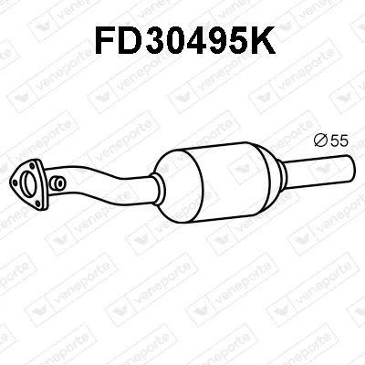 Catalytic Converter Ford GALAXY I · Seat ALHAMBRA · Vw SHARAN