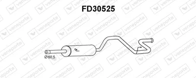 Rear Muffler Ford TRANSIT Bus · Ford TRANSIT Van · Ford TRANSIT Platform/Chassis