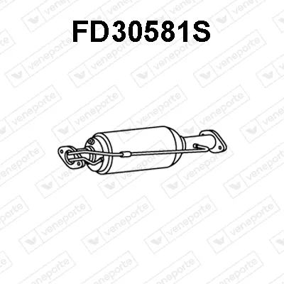 Soot/Particulate Filter, exhaust system Ford FOCUS C-MAX · Ford FOCUS II · Ford FOCUS II Turnier