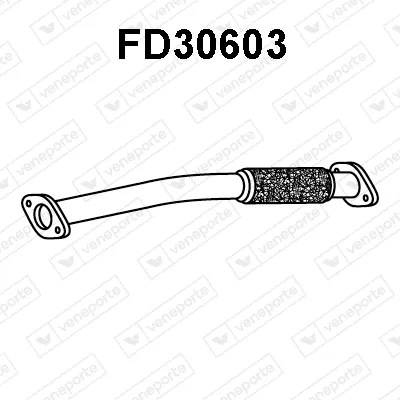 Exhaust Pipe Ford FIESTA IV · Ford FIESTA Box Body/MPV