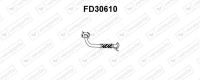 Exhaust Pipe Ford MONDEO II · Ford MONDEO II Turnier · Ford MONDEO II Saloon