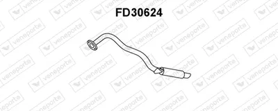 Rear Muffler Ford MAVERICK · Nissan TERRANO II