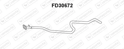 Exhaust Pipe Ford FIESTA IV