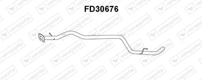 Exhaust Pipe Ford FIESTA IV