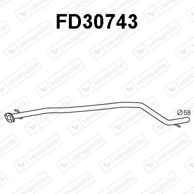 Exhaust Pipe Ford MONDEO III Saloon · Ford MONDEO III · Ford MONDEO III Turnier