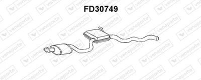 Front Muffler Ford SIERRA I Hatchback · Ford SIERRA Turnier