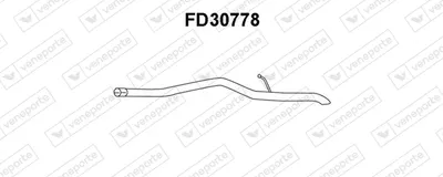 VENEPORTE FD30778 exhaust pipe