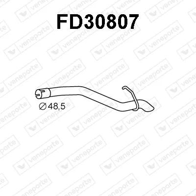 Exhaust Pipe Ford FOCUS C-MAX · Ford FOCUS II · Ford C-MAX