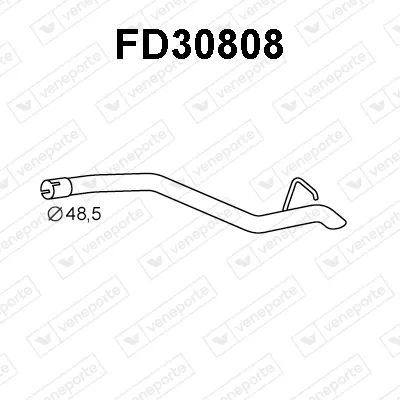 Exhaust Pipe Ford FOCUS II Turnier · Ford FOCUS II Estate Van