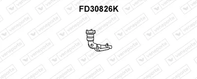 Catalytic Converter Ford KA · Ford STREET KA