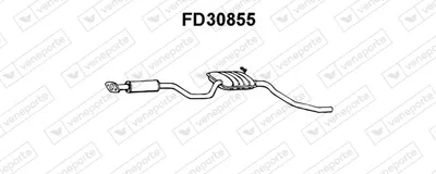 Centre Muffler Ford SIERRA I Hatchback · Ford SIERRA Turnier