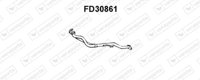 Exhaust tube VENEPORT FD30861