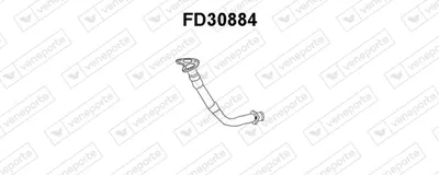 Exhaust Pipe Ford ORION I · Ford ORION II