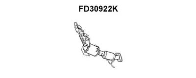 Catalyst elbow admission VENEPORTE FD30922K