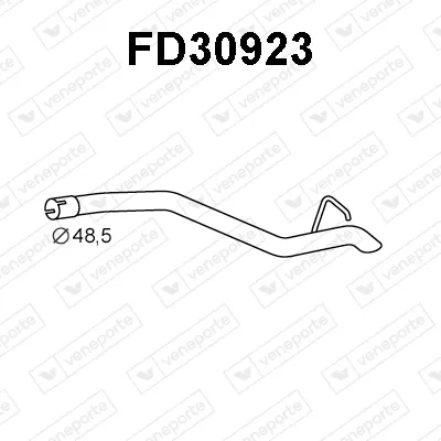 Exhaust Pipe Ford FOCUS II Saloon · Ford FOCUS II Convertible