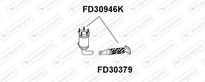 Catalytic Converter Ford FIESTA IV