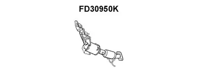 Catalyst elbow admission VENEPORTE FD30950K