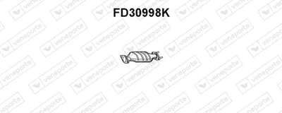 Catalytic Converter Ford Usa PROBE II