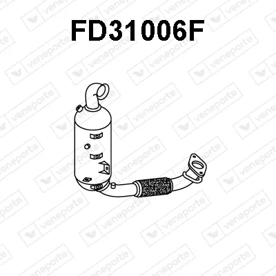 Soot/Particulate Filter, exhaust system Ford FIESTA VI · Ford FIESTA VI Van · Ford B-MAX