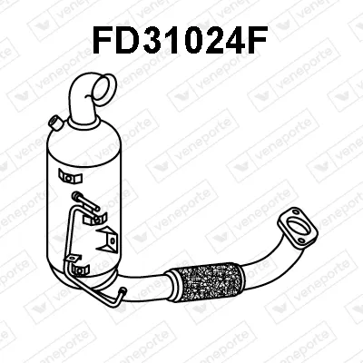 Soot/Particulate Filter, exhaust system Ford TRANSIT CONNECT V408 Box Body/MPV · Ford TOURNEO CONNECT / GRAND TOURNEO CONNECT V408 MPV · Ford TRANSIT CONNECT MPV