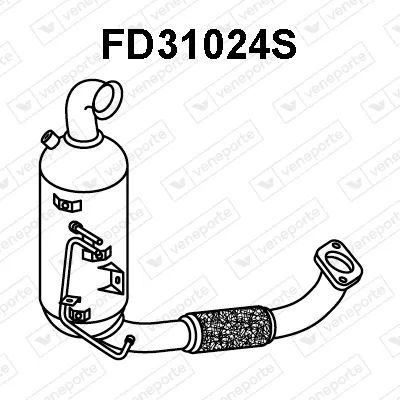 Soot/Particulate Filter, exhaust system Ford TRANSIT CONNECT V408 Box Body/MPV · Ford TOURNEO CONNECT / GRAND TOURNEO CONNECT V408 MPV · Ford TRANSIT CONNECT MPV