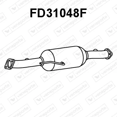 Soot/Particulate Filter, exhaust system Ford KUGA II
