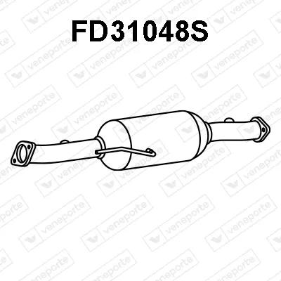 Soot/Particulate Filter, exhaust system Ford KUGA II