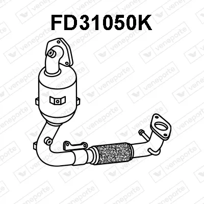 Catalytic Converter Ford FIESTA VI · Ford FIESTA VI Van