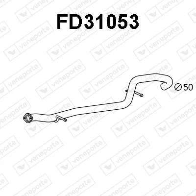 Exhaust Pipe Ford KUGA II