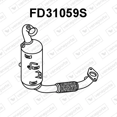 Soot/Particulate Filter, exhaust system Ford C-MAX II · Ford GRAND C-MAX · Ford FOCUS III