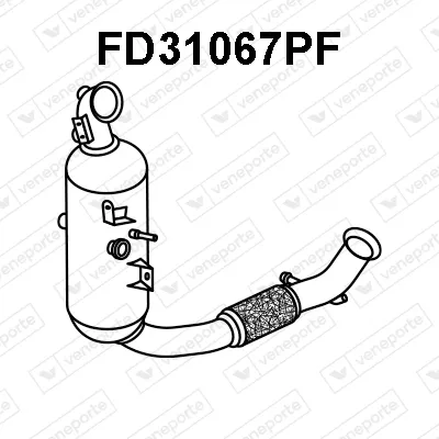 SCR Catalytic Converter Ford PUMA