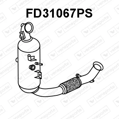 SCR Catalytic Converter Ford PUMA