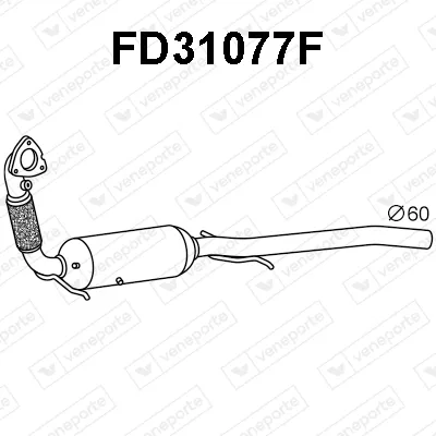 Soot/Particulate Filter, exhaust system Ford TRANSIT Bus · Ford TRANSIT Van · Ford TRANSIT Platform/Chassis