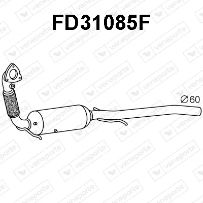 Soot/Particulate Filter, exhaust system Ford TRANSIT Bus · Ford TRANSIT Van · Ford TRANSIT Platform/Chassis